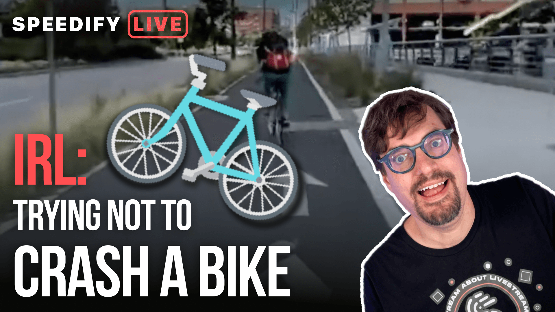 IRL Trying NOT to Crash our Bike while Pushing 5G Livestreaming to the Limit Speedify LIVE