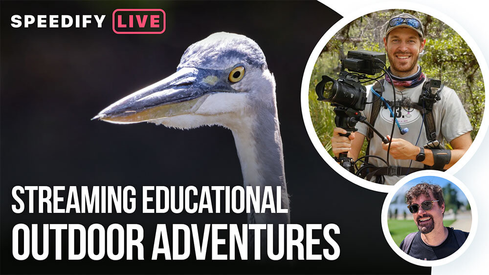 Featured image for “The Professor who IRL Streams Educational Outdoor Adventures | Speedify LIVE”