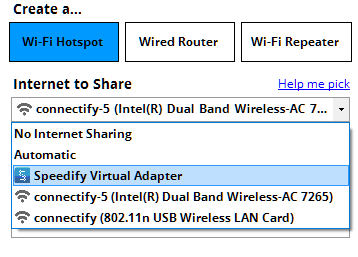Share VPN over WiFi