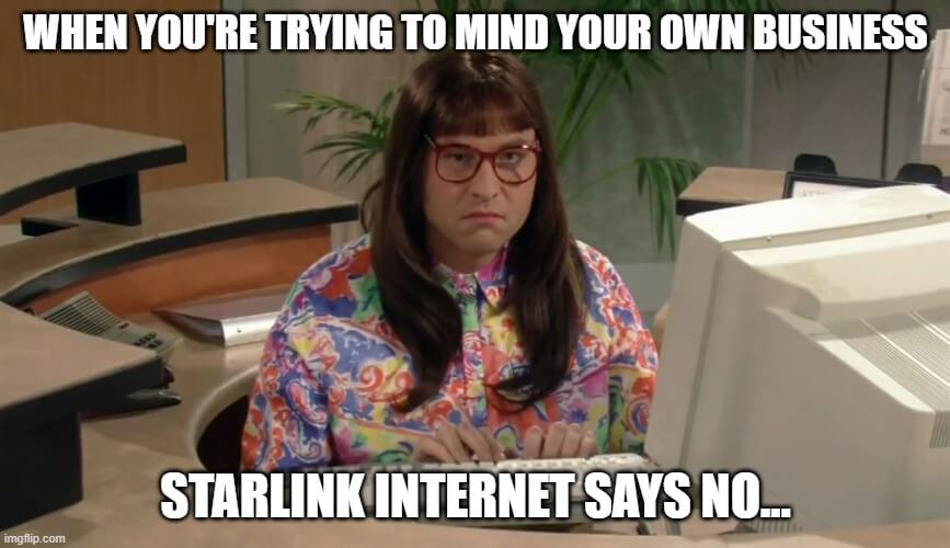 Starlink not working