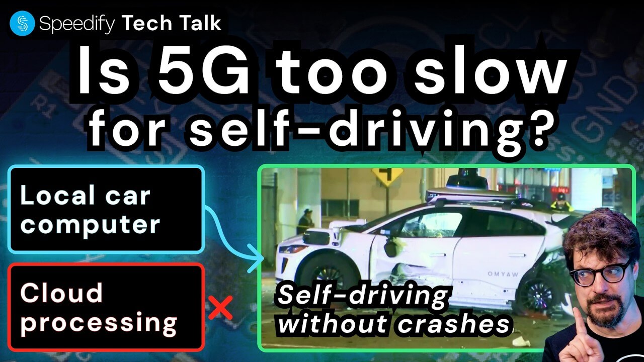 Featured image for “Watch Now: Is 5G Too Slow for Self-Driving?”