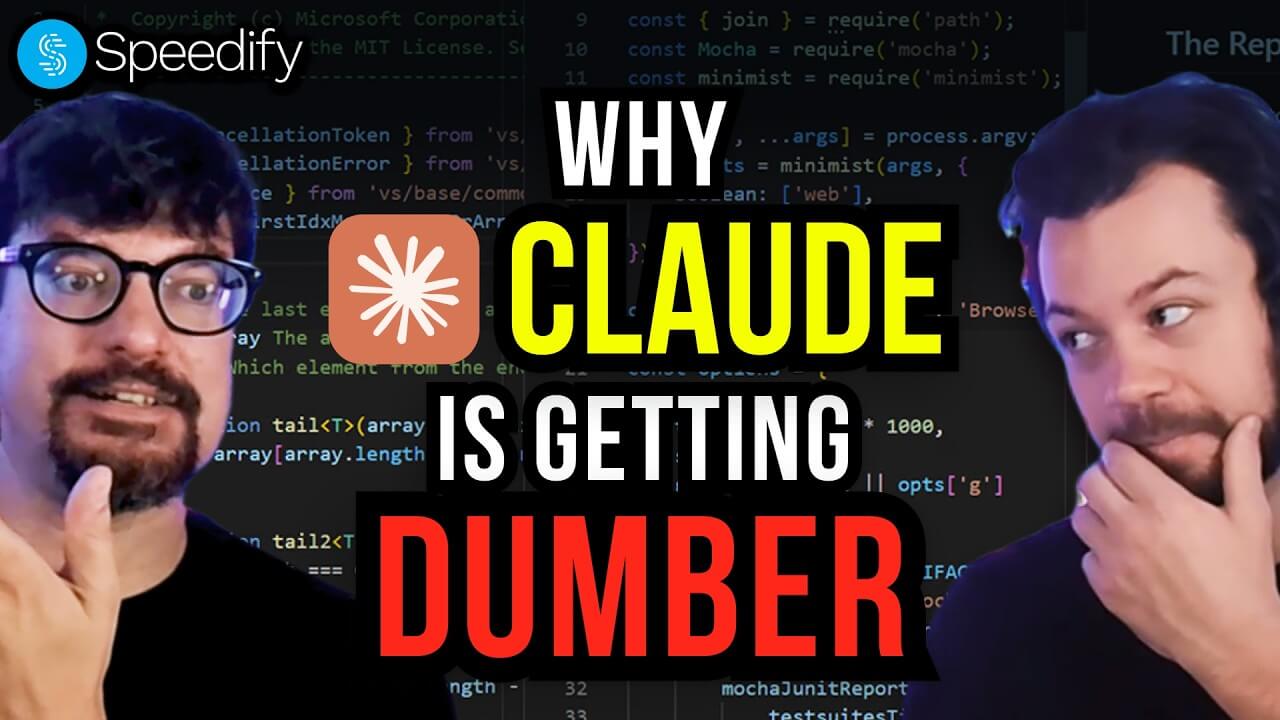 Featured image for “Watch Now: Why Claude Code is Getting Slower”