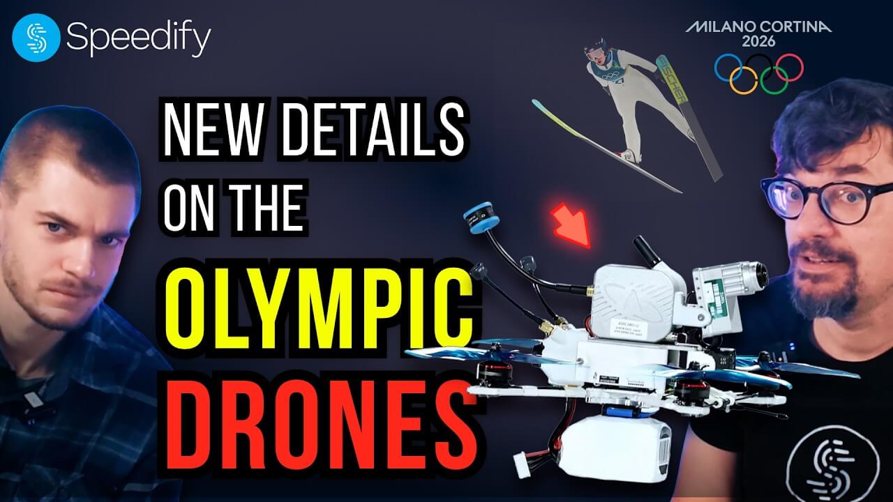Featured image for “Watch Now: Behind the Olympics’ Noisy New FPV Drones”